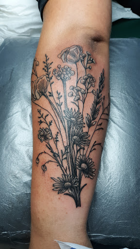 Find small palm tree tattoo ideas for your next unique tattoo in Alamogordo at Art By Nate