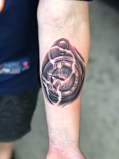 Explore jjba tattoo ideas, creative tattoo ideas in Roscoe, available at Elevated Ink Tattoo