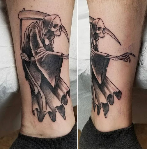 Explore rebirth tattoo ideas, creative tattoo ideas in Nashville, available at Titan Tattoo