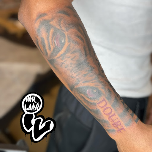 Explore music sleeve tattoo ideas, creative tattoo ideas in Jonesboro, available at Unlimited Ink Studios