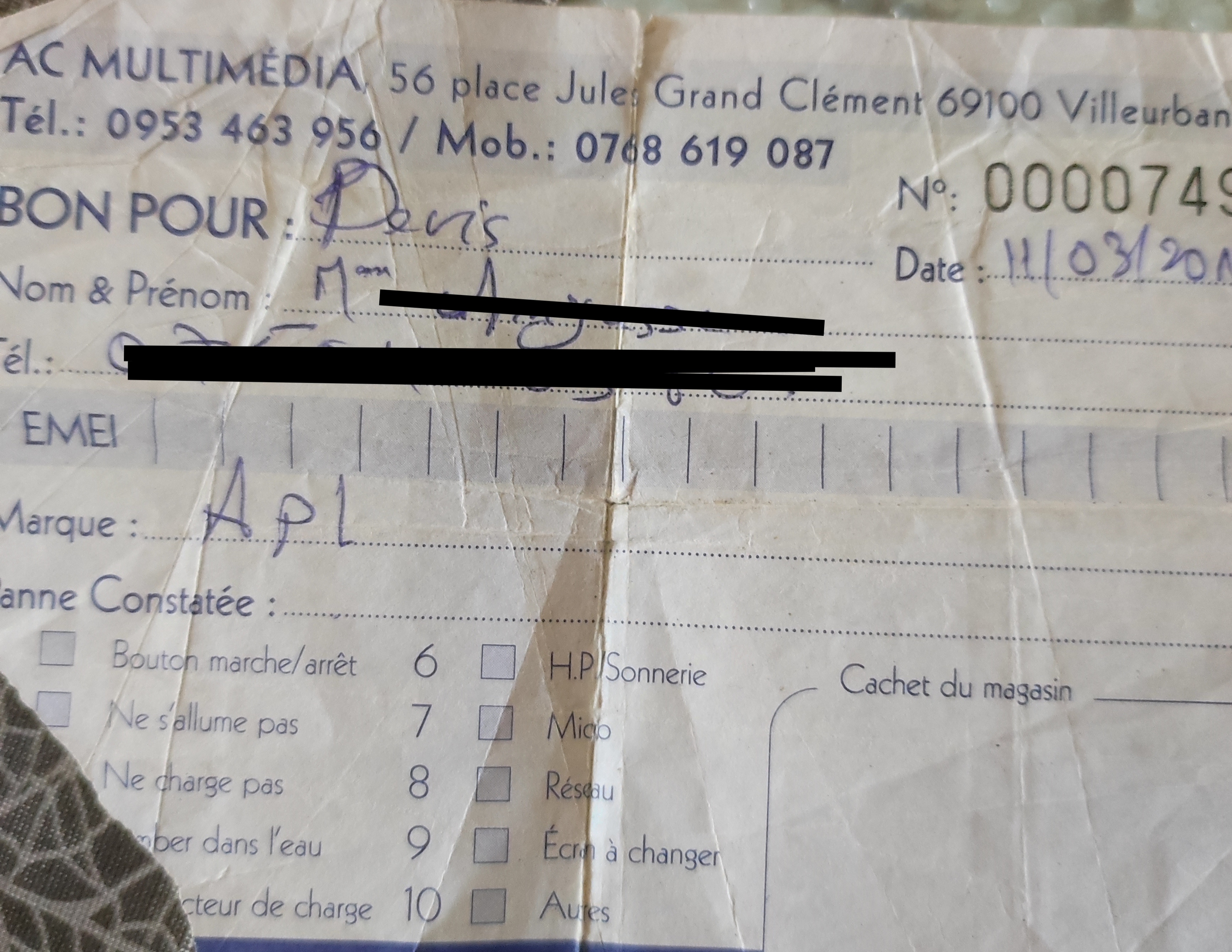 Photo n° 1 de l'avis de H.E... fait le 17/10/2022 à 12:40