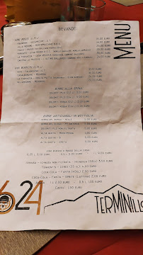 Menu du 1624 Terminillo à Pian de' Valli