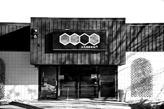 Brewing tanks in a taproom