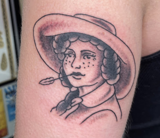 Explore area code tattoo ideas, creative tattoo ideas in Baltimore, available at Rippd Canvas Tattoo Shop Artists Social Club