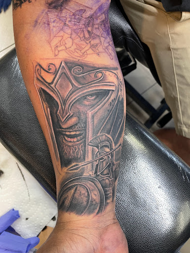 Explore bowling tattoo ideas, creative tattoo ideas in Sarasota, available at SEVEN SINS Tattoo Studio