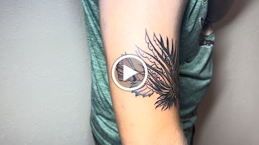 Explore alpha wolf tattoo ideas, creative tattoo ideas in Crystal River, available at Radiant Custom Tattoo & Body Piercing