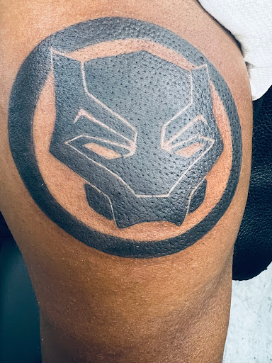 Explore motorbike tattoo ideas, creative tattoo ideas in Warner Robins, available at Pen & Portrait Tattoos