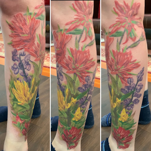 Explore toy story tattoo ideas, creative tattoo ideas in Longview, available at Burning Rock Tattoo