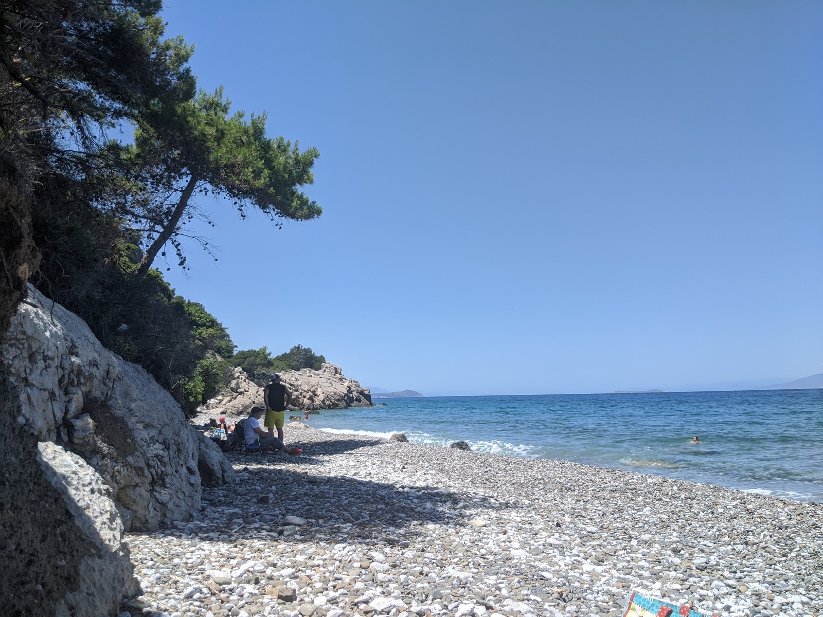 Alepochori Schinos beach的照片 带有宽敞的多湾