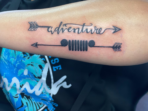 Explore hip and thigh tattoo ideas, creative tattoo ideas in Middletown, available at Orange County Tattoo & Body Piercing Studio