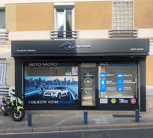 Auto-École Aj Permis à Mitry-Mory, Seine-et-Marne