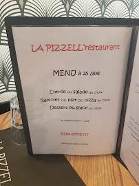 La Pizzell ' Restaurant à Saint-Priest carte