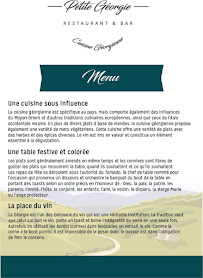 Restaurant géorgien Petite Géorgie à Metz - menu / carte