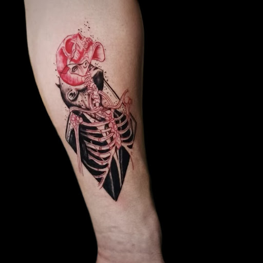 Explore chinese symbol tattoo ideas, creative tattoo ideas in Washington, available at Trilogy Atelier - DC Tattoo Shop Piercing Studio