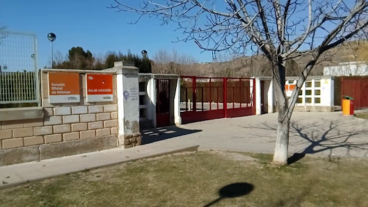 Escuela Oficial de Idiomas (E.O.I.) Alcañiz. C. José Pardo Sastrón, 2, 44600 Alcañiz, Teruel, España