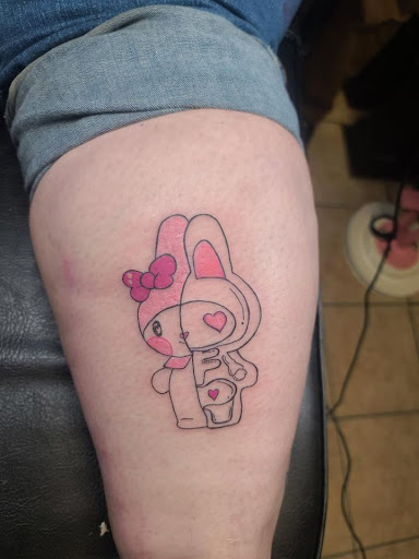 Explore squirrel tattoo ideas, creative tattoo ideas in Houston, available at 333 Tattoo Studio HTX