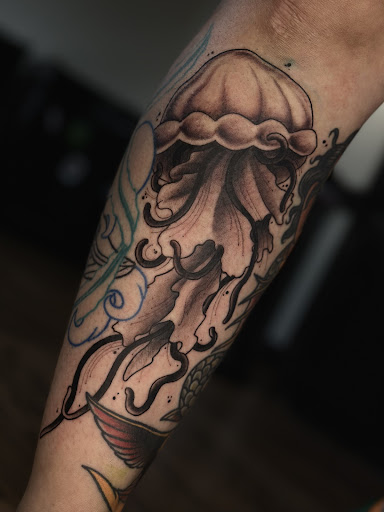 Explore freddy tattoo ideas, creative tattoo ideas in Southampton, available at Le Uke Tattoo Studio