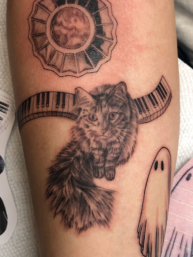 Explore halloween tattoo ideas small, creative tattoo ideas in Round Lake, available at Bustos Tattoo