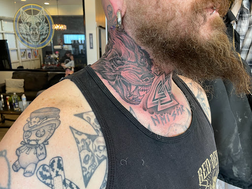 Explore tattoo ideas for mens leg, creative tattoo ideas in Great Falls, available at Alpha Tattoos & Piercings