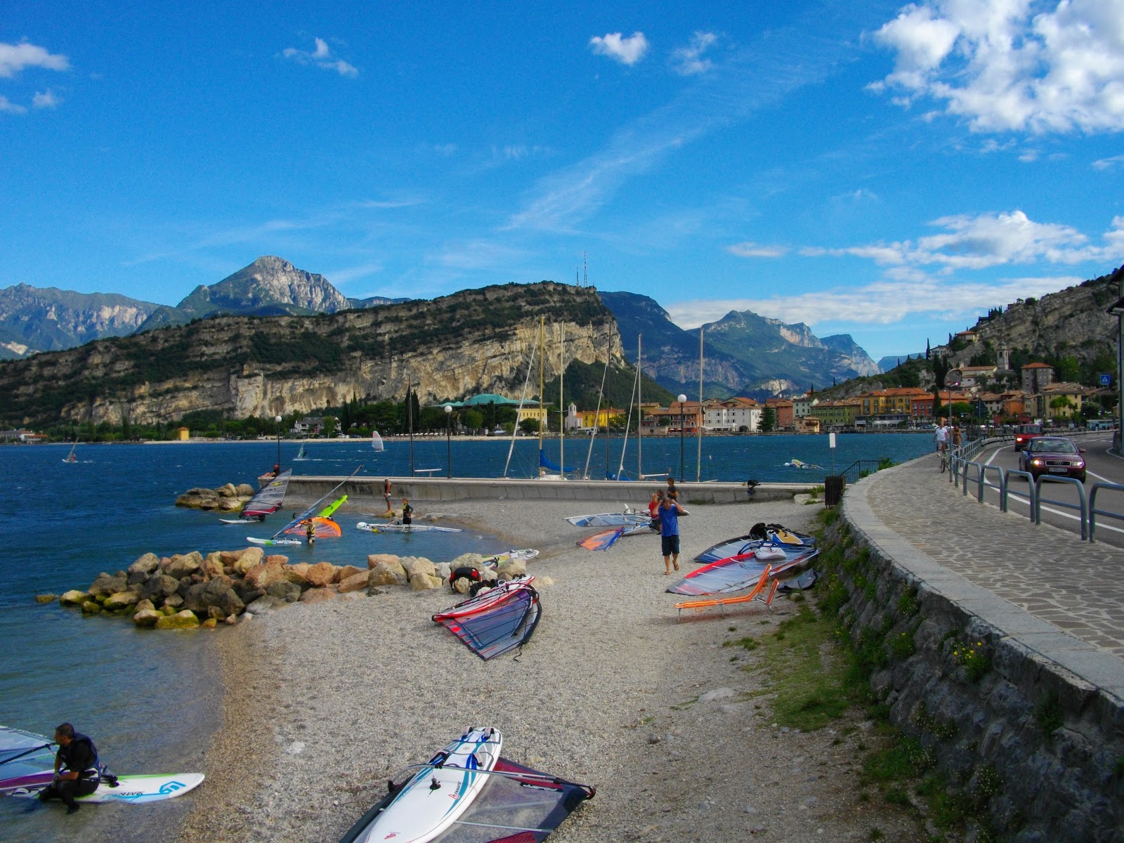 Photo of Torbole Beach with very clean level of cleanliness