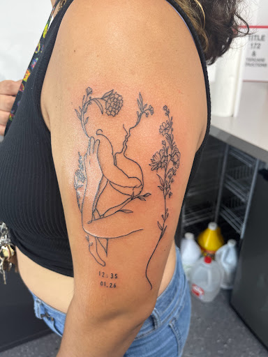 Explore abs tattoo ideas, creative tattoo ideas in La Vista, available at InkedUp Needles