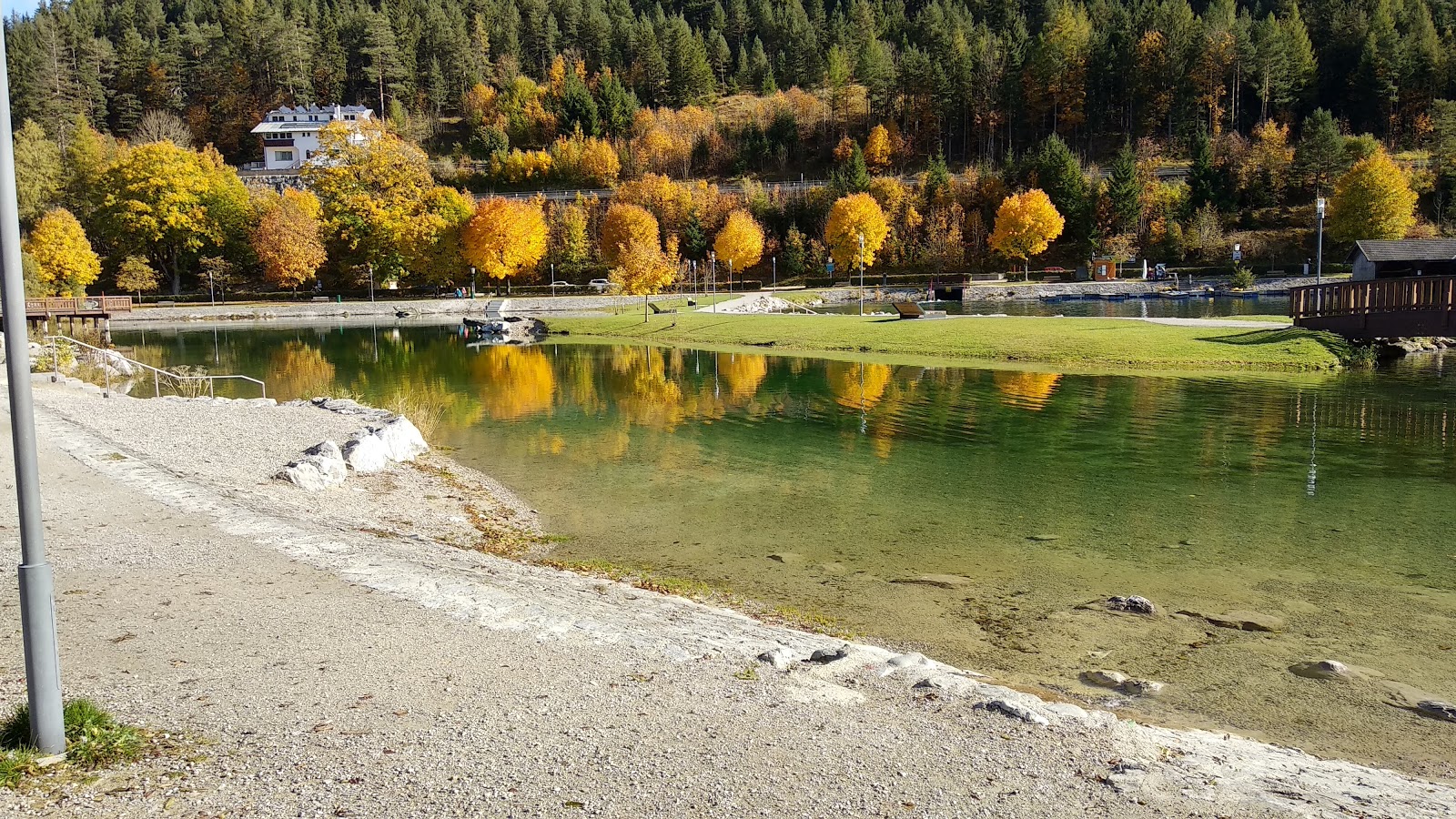 Foto de Achensee e o assentamento