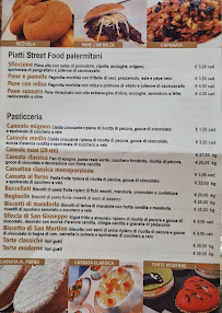 Menu du I vizi e gli sfizi della Sicilia à Pieve Emanuele