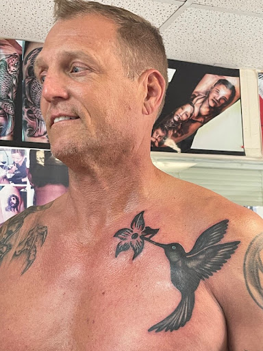 Explore letter e tattoo ideas, creative tattoo ideas in Garden Grove, available at Anna Hang Tattoo