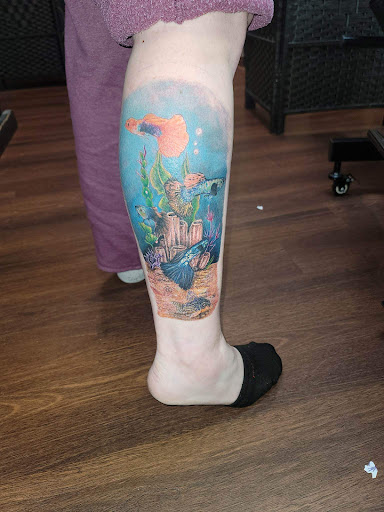 Explore apache tattoo ideas, creative tattoo ideas in Peoria, available at Big Top Tat2