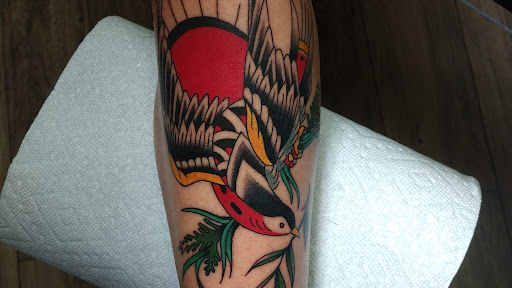 Tattoo Shop «Two Headed Dog Tattoo Studio», reviews and photos, 189 Changebridge Rd #3, Montville, NJ 07045, USA