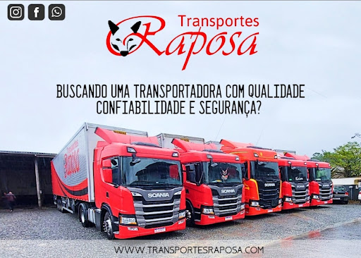 Logo da empresa - Transportes Raposa