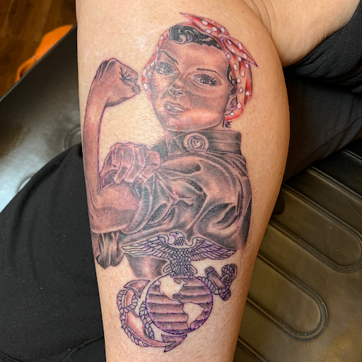 Explore background ideas for sleeve tattoos, creative tattoo ideas in Rapid City, available at Rushmore Tattoo Company LLC