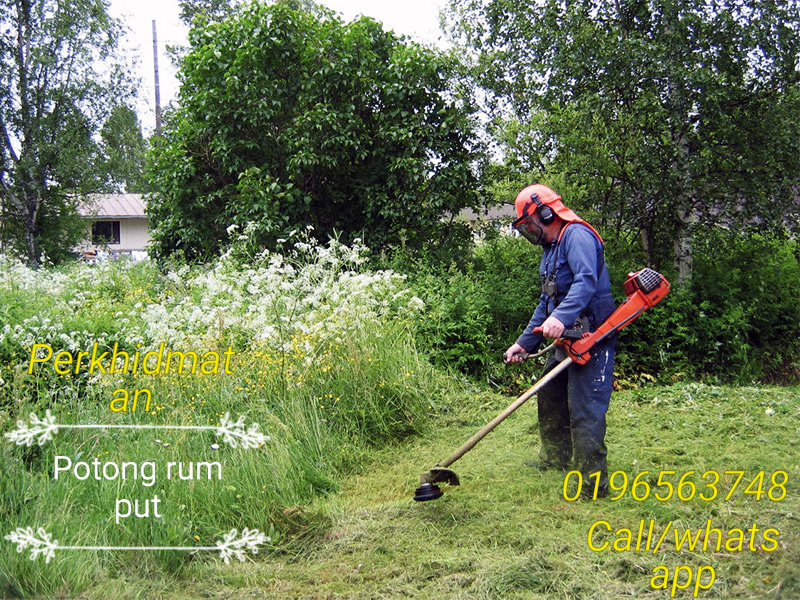 Perkhidmatang potong rumput,bersih kawasan dan meracun