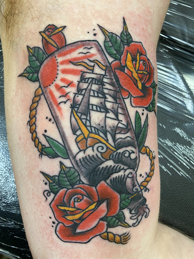 Explore small hand tattoo ideas, creative tattoo ideas in Mckinney, available at Anvil Tattoo