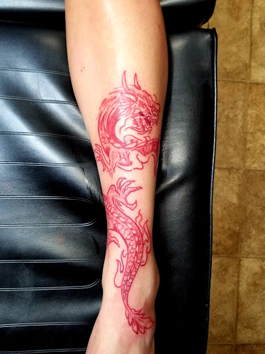 Explore script tattoo ideas for guys, creative tattoo ideas in Conway, available at Primal Urge Tattoos