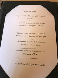 Restaurant français Le Bateau d'Emile à Serrières (la carte)