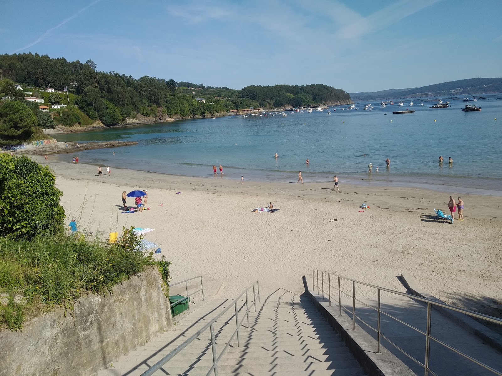 Foto van Playa de Cirro met helder zand oppervlakte