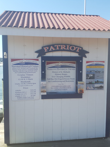 Boat Tour Agency «Patriot Cruises», reviews and photos, 213 N Talbot St, St Michaels, MD 21663, USA
