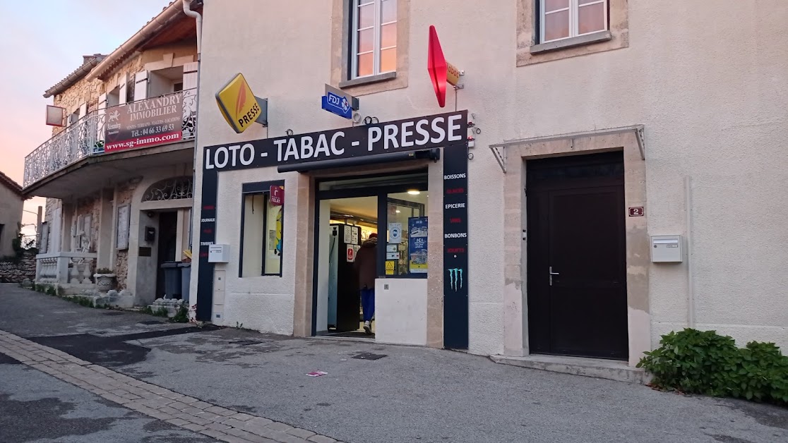 Loto tabac presse mondial relay à Saint-Laurent-des-Arbres (Gard 30)