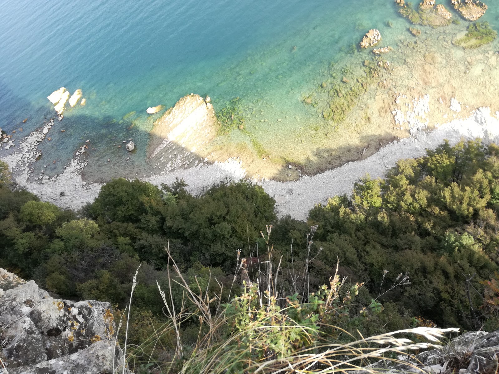 Foto av Rocca Beach och dess vackra landskap