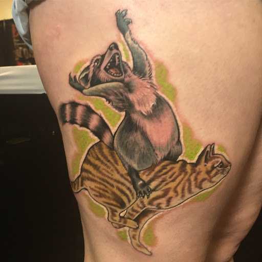 Explore tattoo ideas for buttocks, creative tattoo ideas in Denver, available at Fallen Owl Tattoo Studio