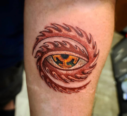 Explore bird tattoo ideas for men, creative tattoo ideas in Kenosha, available at Kenosha Tattoo Company
