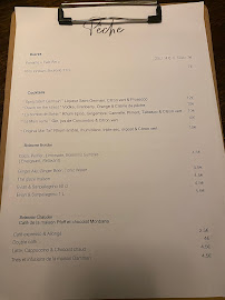 Restaurant français Pêche à Paris - menu / carte