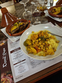 Restaurant marocain Notre Dame de Pique à Poitiers (le menu)