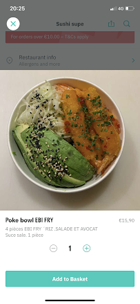 Poke bowl du Restaurant japonais Sushi supe. à Paris - n°7