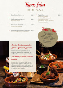 Restaurant espagnol El Ambiente à Iserlohn - menu / carte