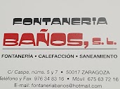 Fontanería Baños S.L. en Zaragoza