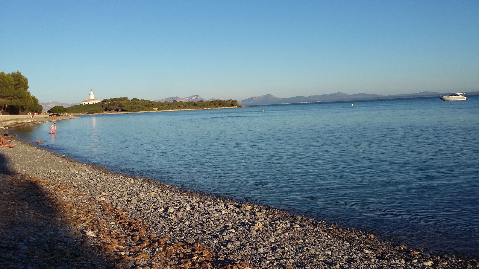 Fotografie cu Platja d'Alcanada amplasat într-o zonă naturală