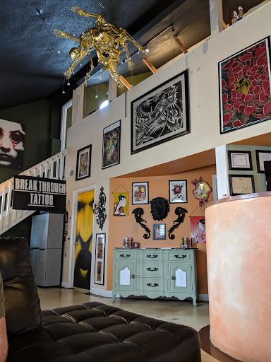 Explore dog tattoo ideas for men, creative tattoo ideas in North Charleston, available at Breakthrough Tattoo