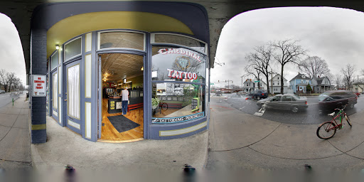 Explore helix tattoo ideas, creative tattoo ideas in Fort Wayne, available at Cardinal Tattoo & Piercing